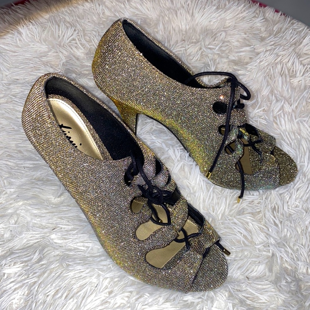 Women’s Gilver( Gold & Silver) Pump